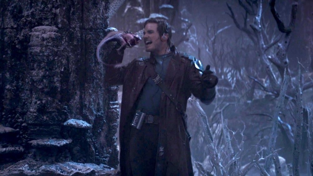 Star Lord singing