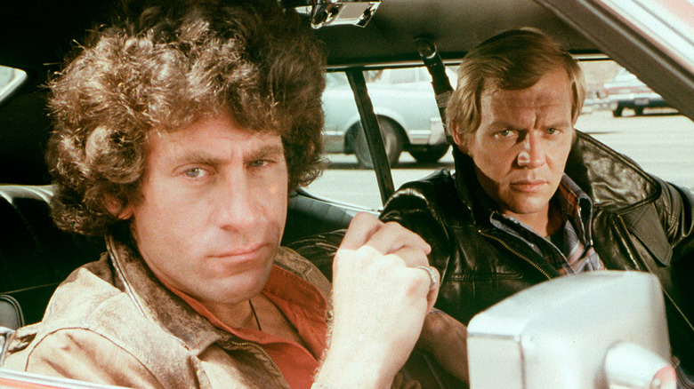 Starsky and Hutch in the car