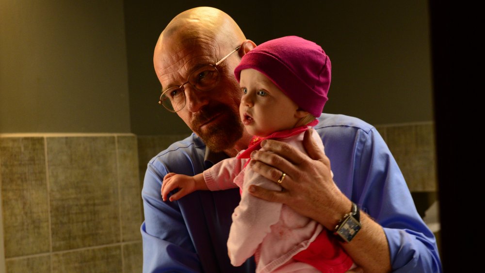 Walter White with his daughter in Breaking Bad