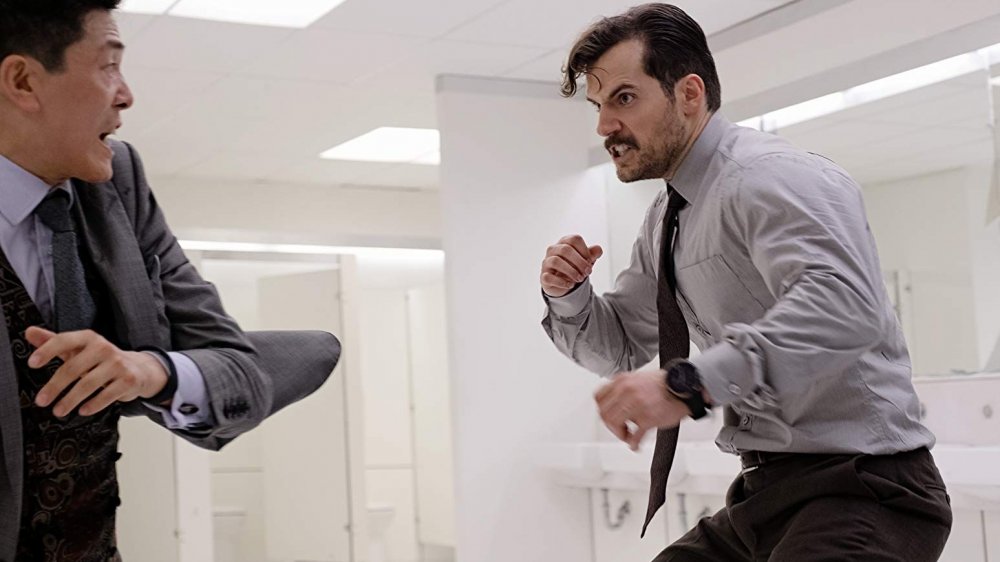 Henry Cavill's bathroom fight in Mission Impossible: Fallout