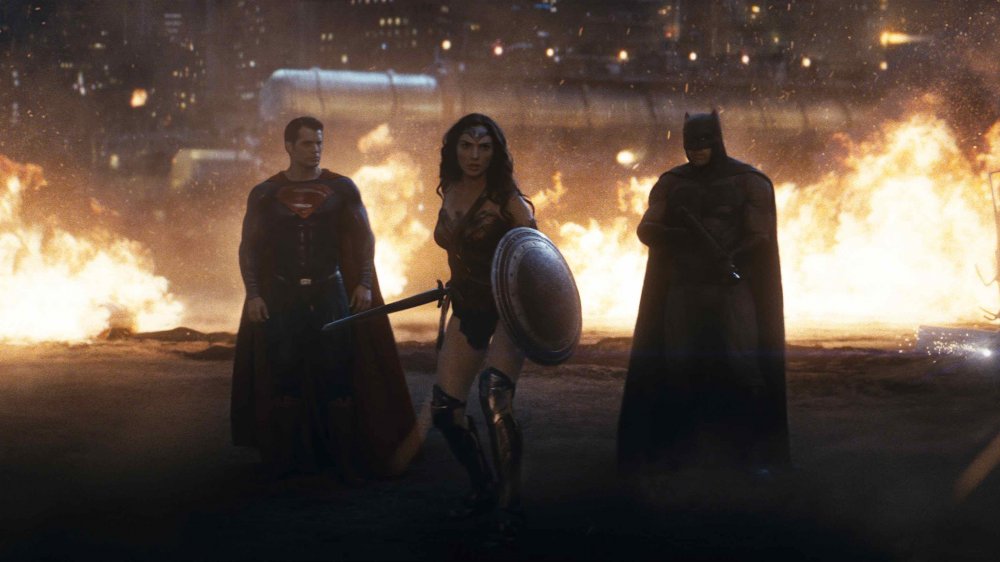 Gal Gadot, Ben Affleck, Henry Cavill in Batman v Superman: Dawn of Justice