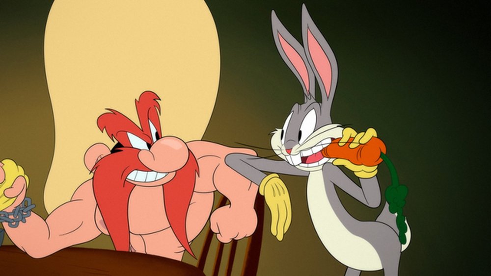 Yosemite Sam and Bugs Bunny on Looney Tunes