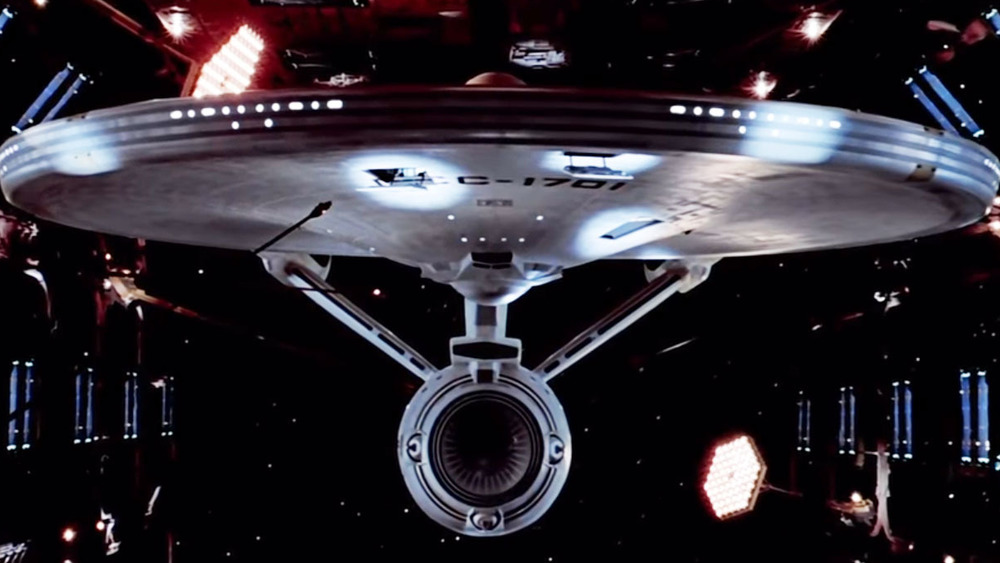 The Enterprise parked