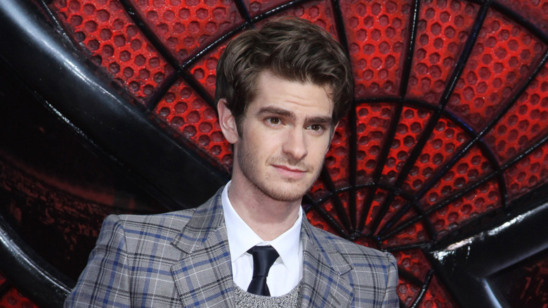 Andrew Garfield posing