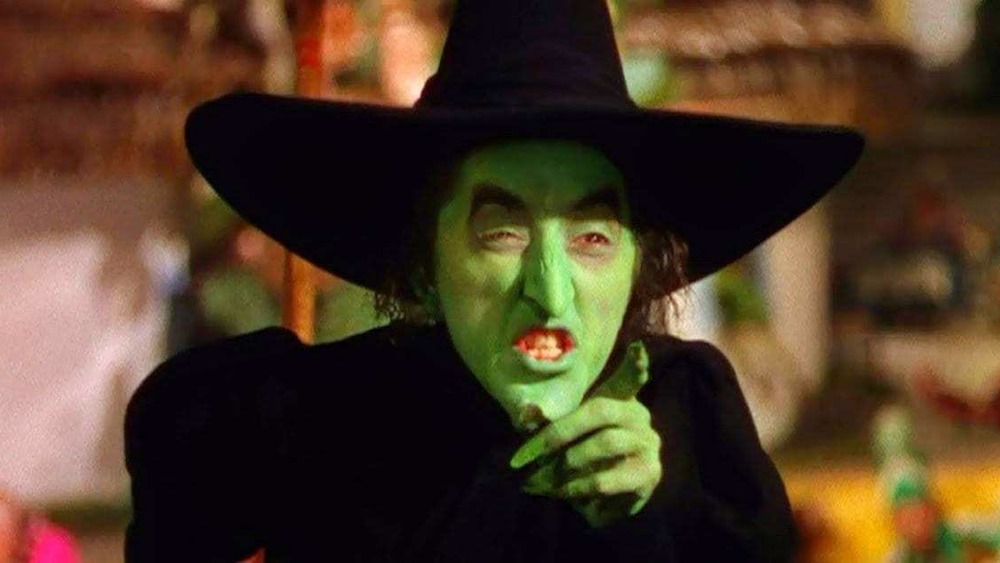 Wicked Witch of the West shouting