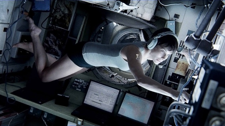 Sandra Bullock as Dr. Ryan Stone in Gravity