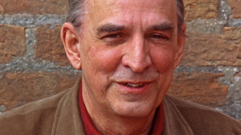 Ingmar Bergman smiling in 1983