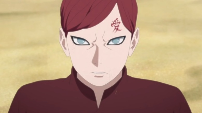 Gaara staring