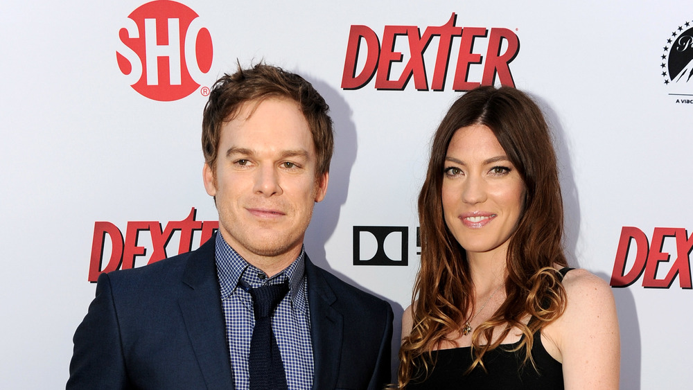 Michael C. Hall and Jennifer Carpenter, stars of Dexter