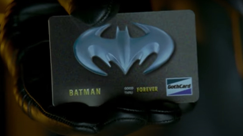 Batman's credit card