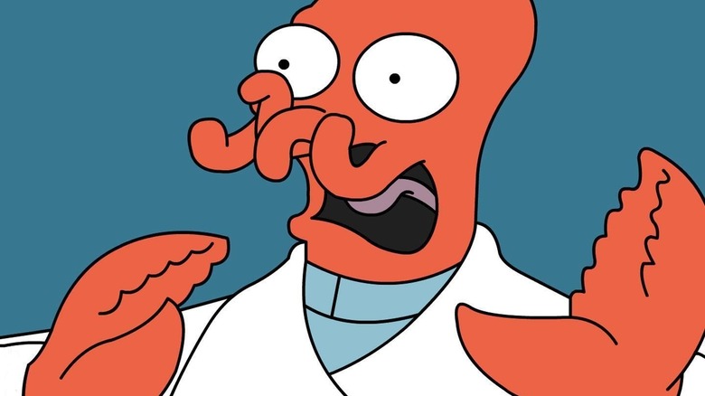 Zoidberg freaking out
