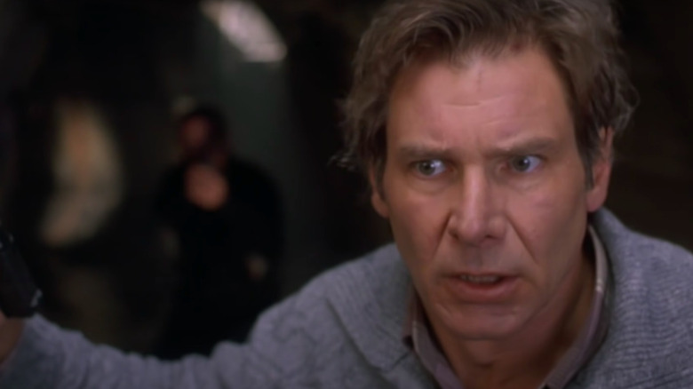 Harrison Ford looking distraught