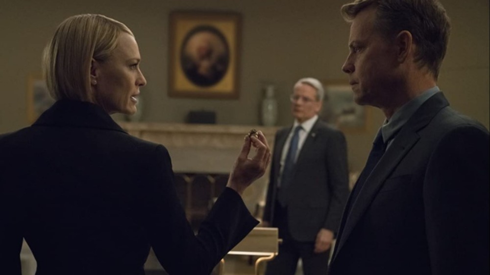 Robin Wright as Claire Underwood on House of Cards