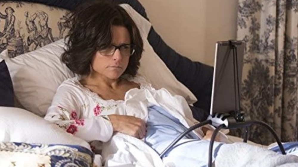 Julia Louis-Dreyfus as Selina Meyer on Veep