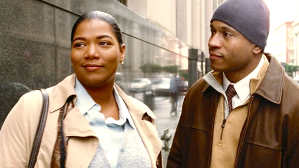 Queen Latifah as Georgia Byrd and LL Cool J as Sean Williams in Last Holiday