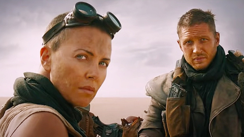 Furiosa and Max in the desert