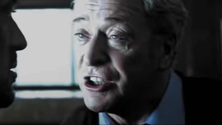 Michael Caine in cold light