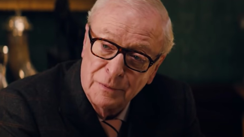 Michael Caine in glasses