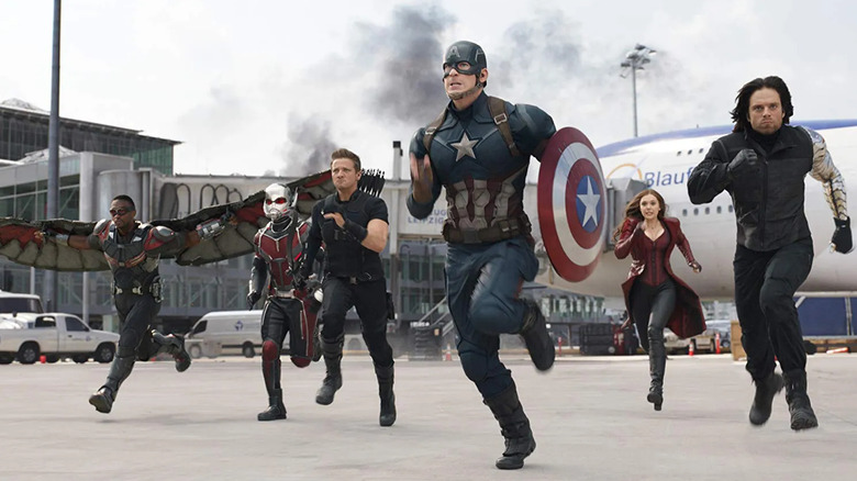 Cap running with shield