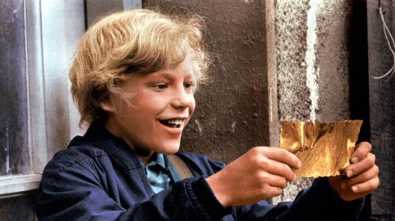 Charlie finds the golden ticket