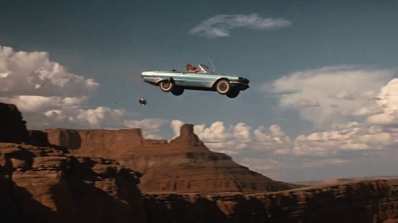 Thelma and Louise drive into the Grand Canyon