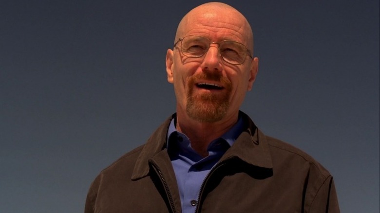 Walter White smirking