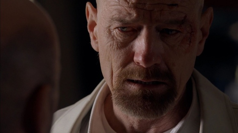 Walter White talking to Hank Schrader