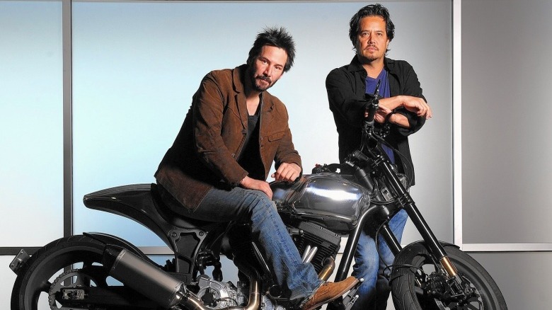 Keanu Reeves and Gard Hollinger