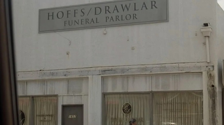 funeral home sign from Lost