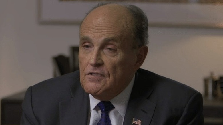 Giuliani talking