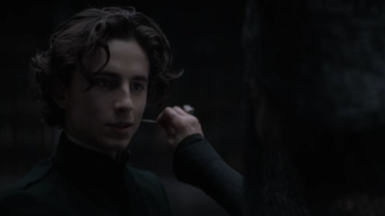 Dune gom jabbar test of humanity paul Timothée Chalamet