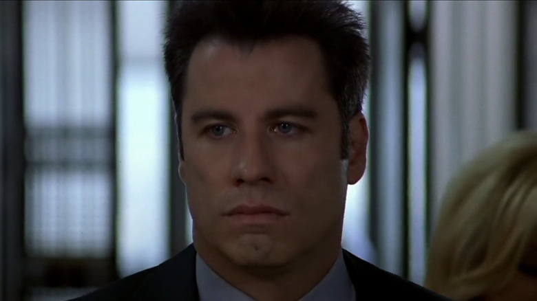 John Travolta smoldering