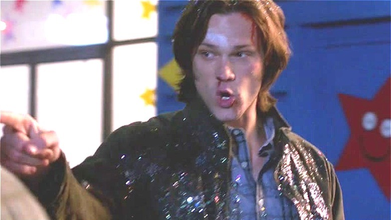 Sam Winchester gets glittered