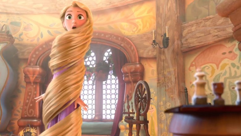 Rapunzel in Tangled