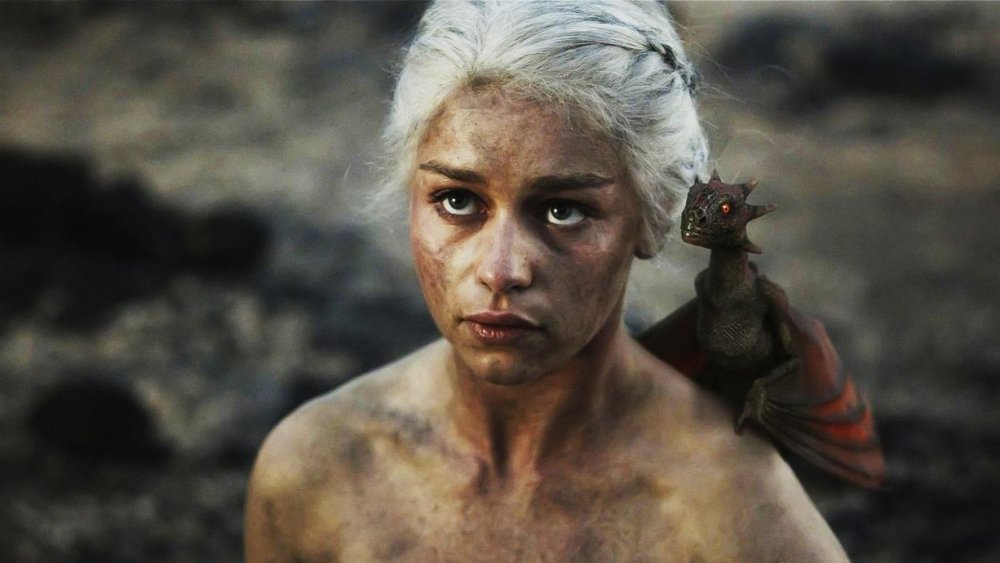 Emilia Clarke in Game of Thrones