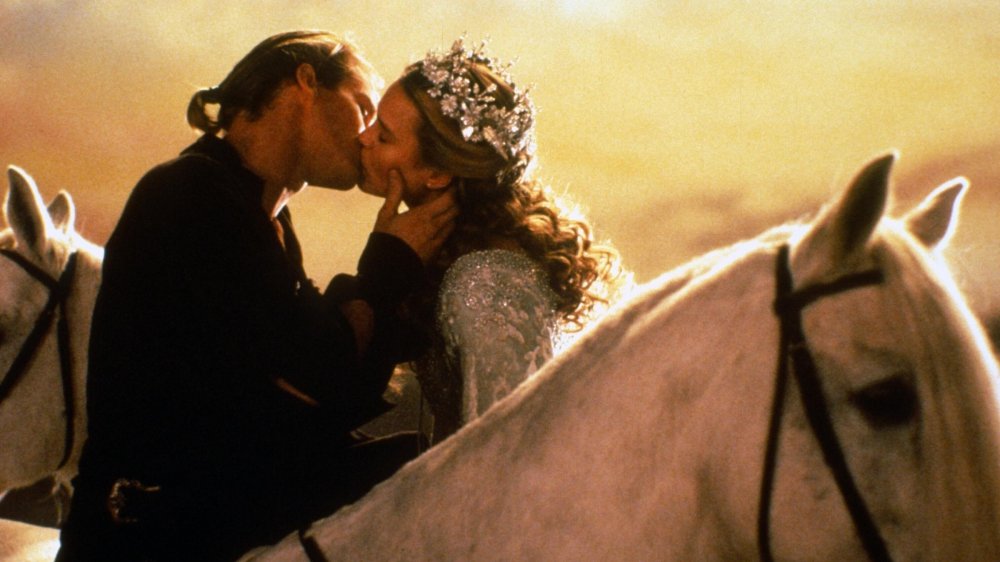 Westley and Buttercup's perfect kiss from The Princess Bride