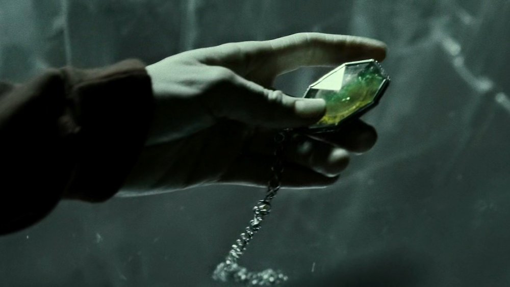 Voldemort's locket horcrux in Harry Potter and the Deathly Hallows Part 1