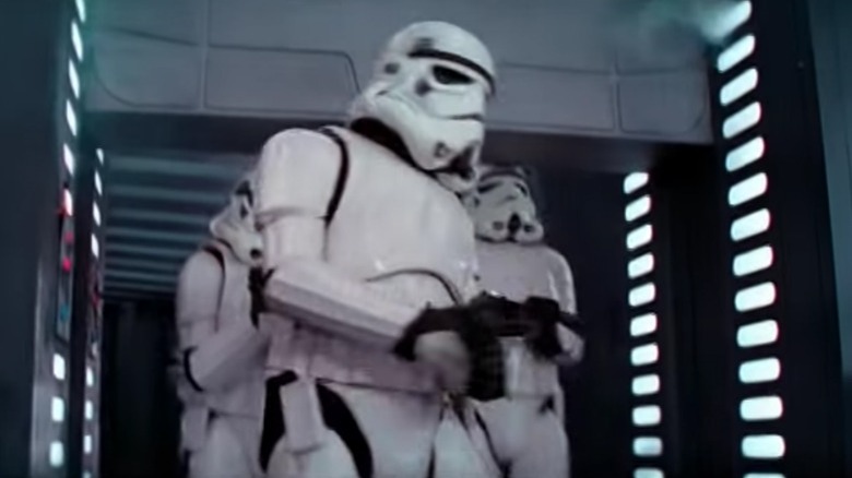 Stormtrooper banging his head