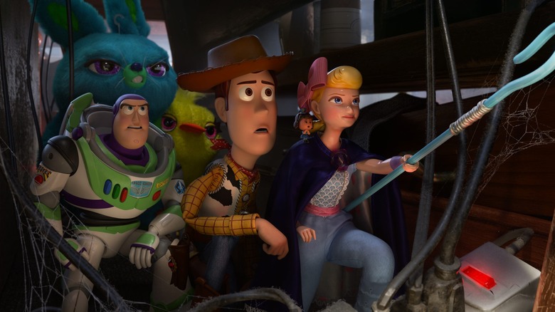 Toy Story characters on a mission