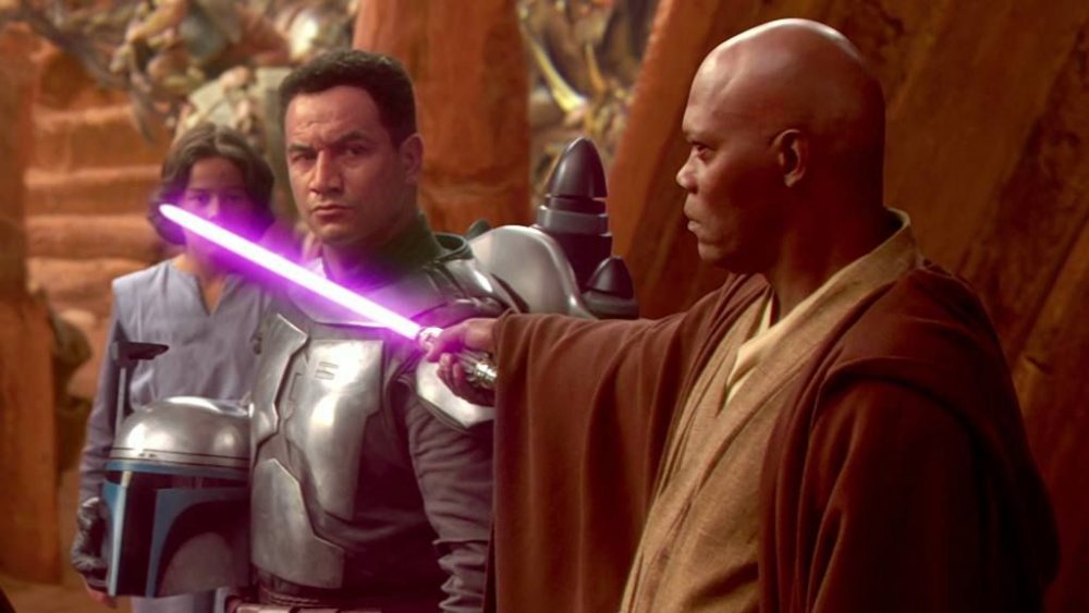 Samuel L. Jackson in Star Wars: Episode II - Attack of the Clones