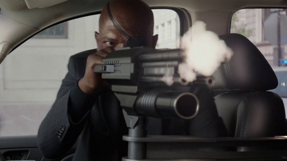 Samuel L. Jackson in Captain America: The Winter Soldier