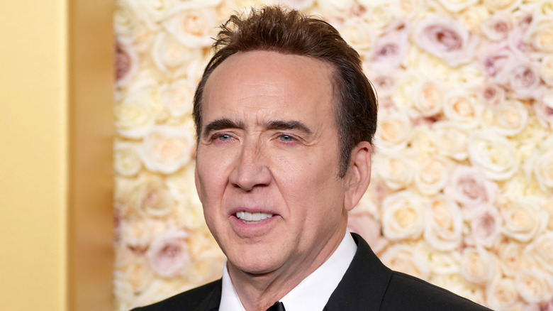 Nicholas Cage grimace