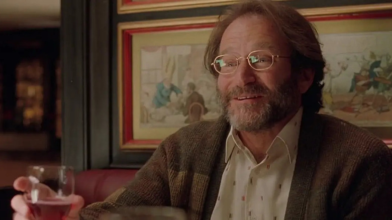 Robin Williams plays Dr. Sean in Good Will Hunting