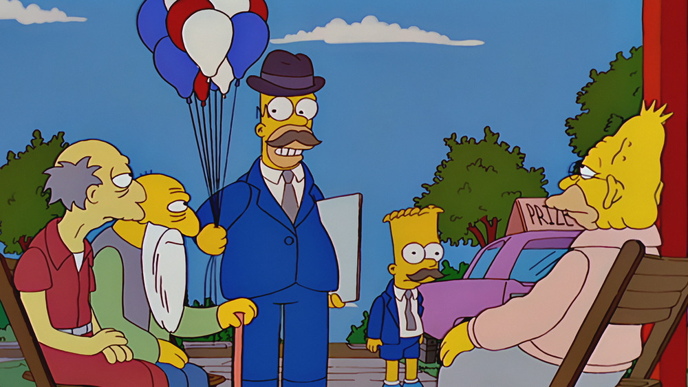 Homer and Bart attempt con artistry in "The Great Money Caper" on The Simpsons