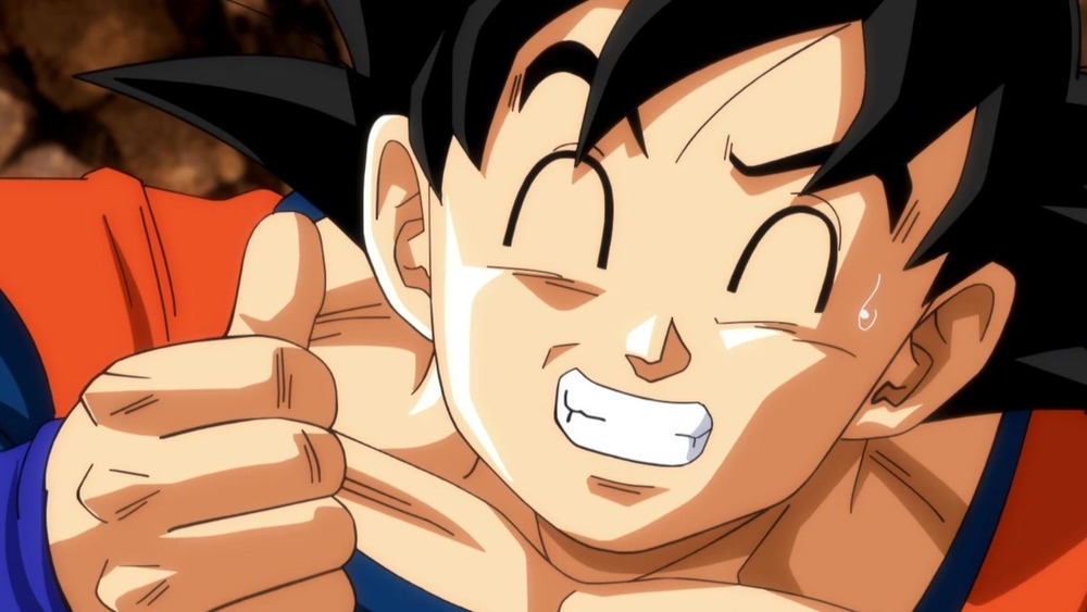 Goku giving thumbs-up