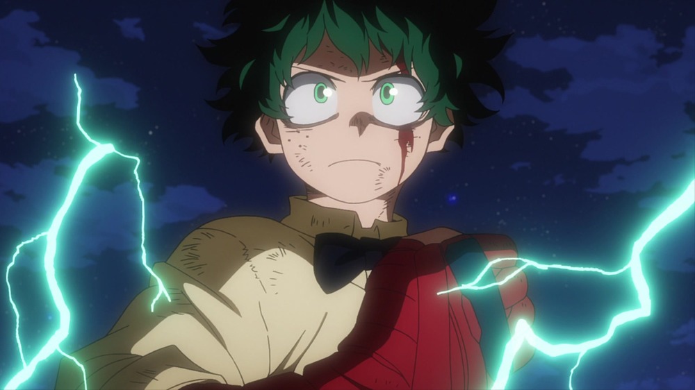 Izuku gathering power