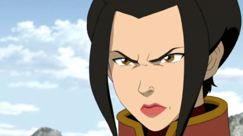 Princess Azula glaring angrily