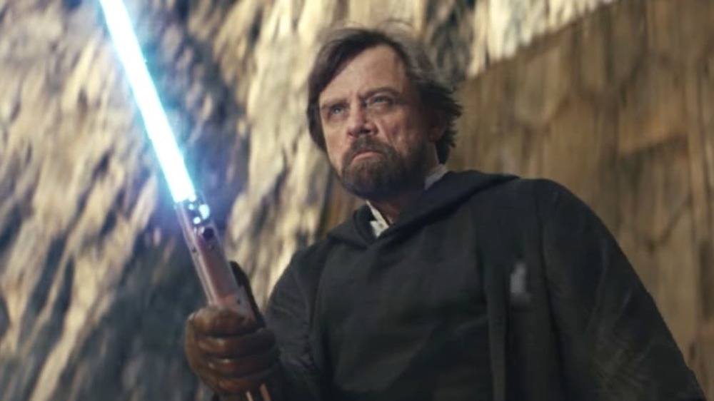 Luke Skywalker in The Last Jedi 