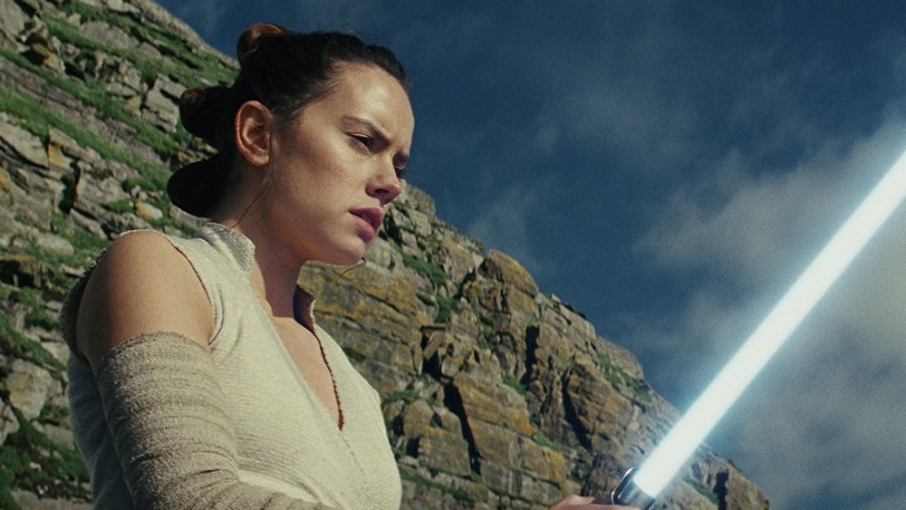 Rey in The Last Jedi