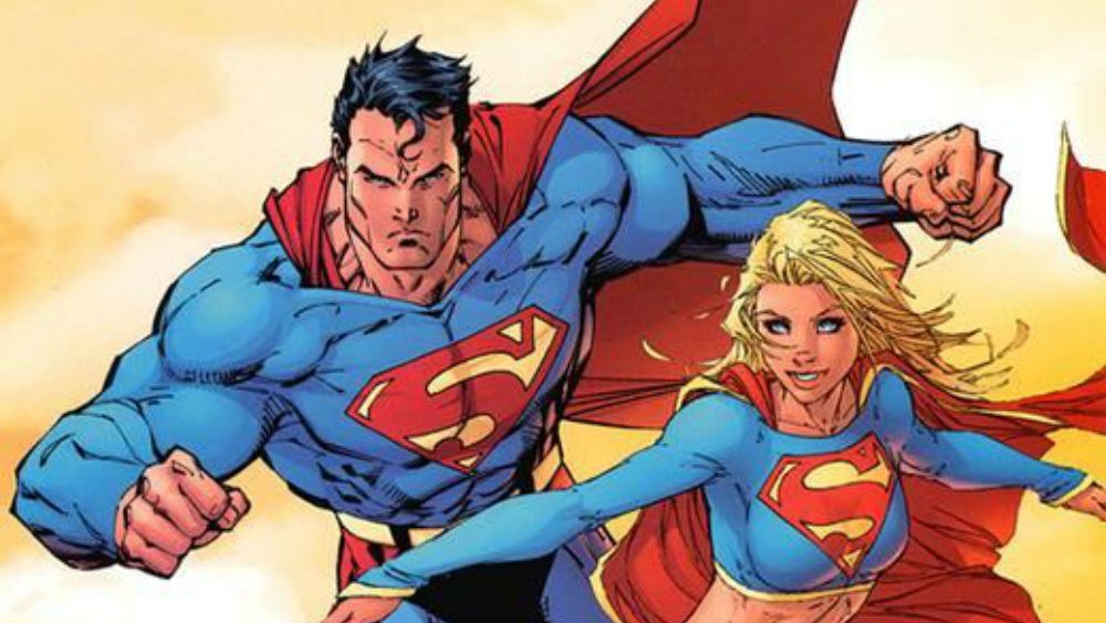 Superman and Supergirl, powerful DC hero